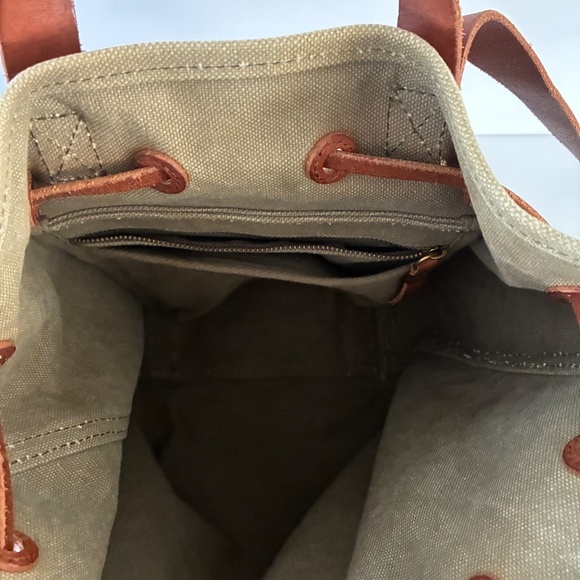 Madewell Cotton Canvas Bag / Backpack - Picture 8 of 13